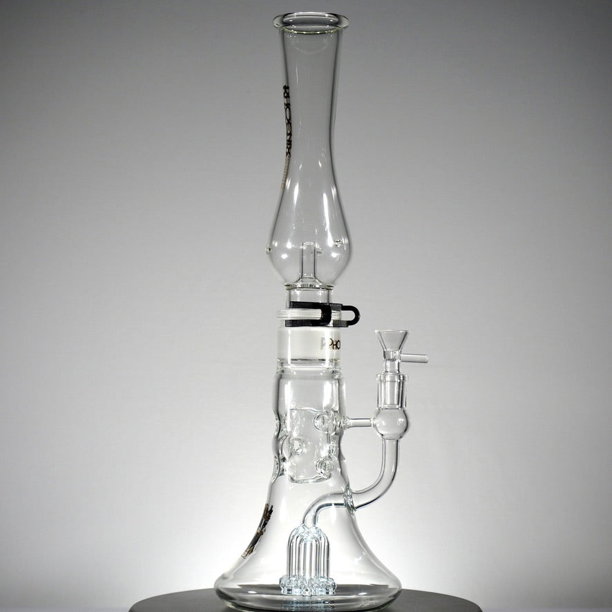 Honeycomb & Swiss Perc Bong with Helix Function