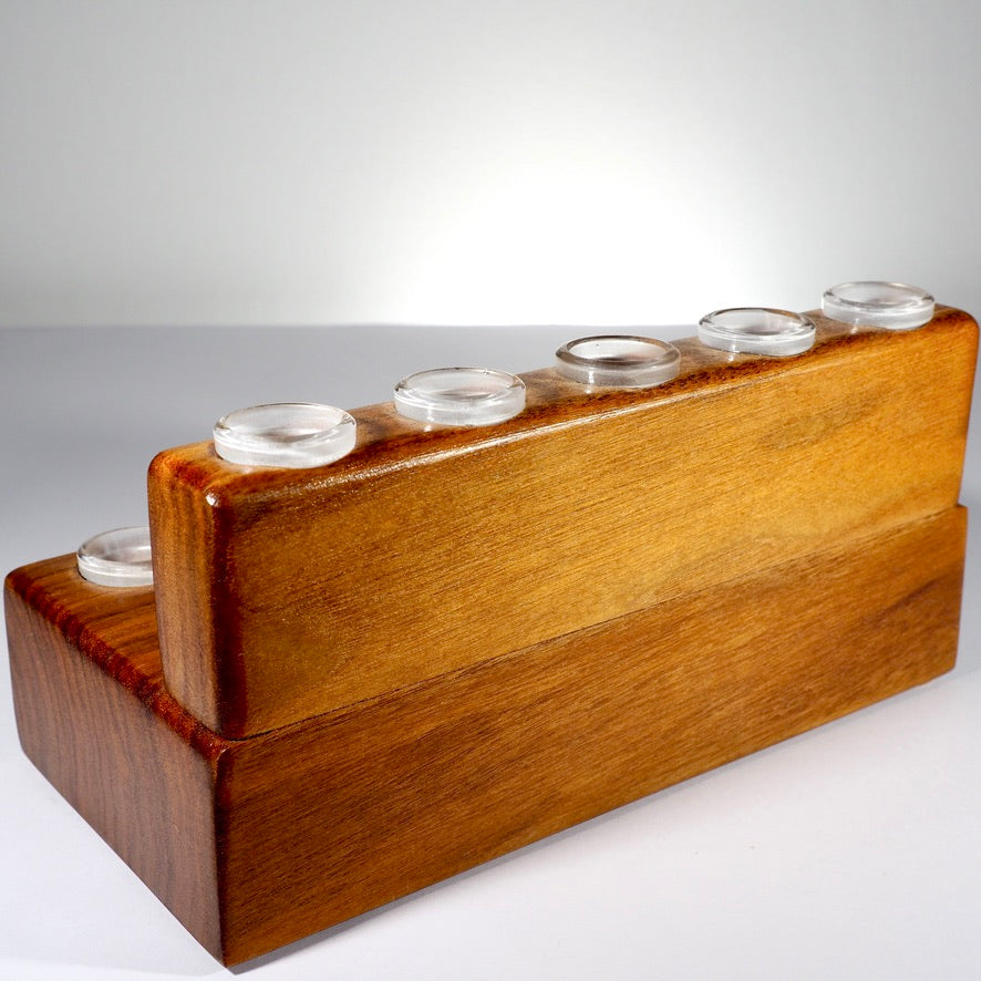 HeadyBlokCreations - 10 Joint Display - 18mm - Walnut