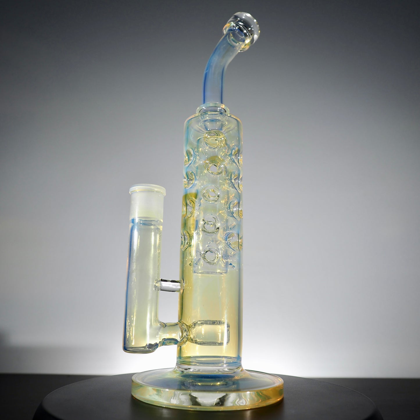 Silver/Yellow Fumed Fab
