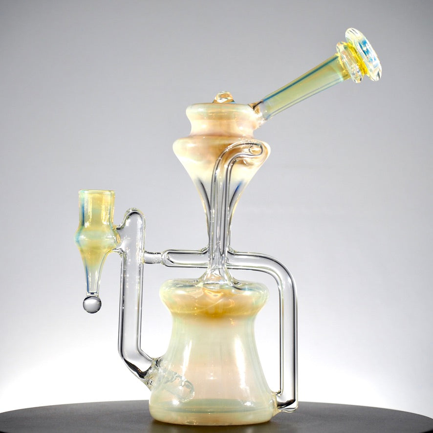 Updog Glass - Floating Recycler Silver Fumed