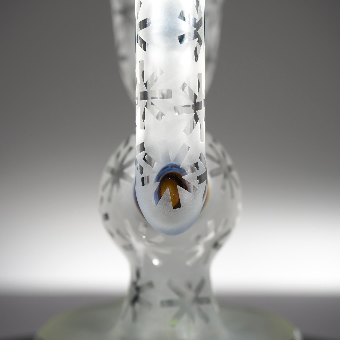 FUNKTION FACTORY - Blue Amber Purple Sandblasted Funkler