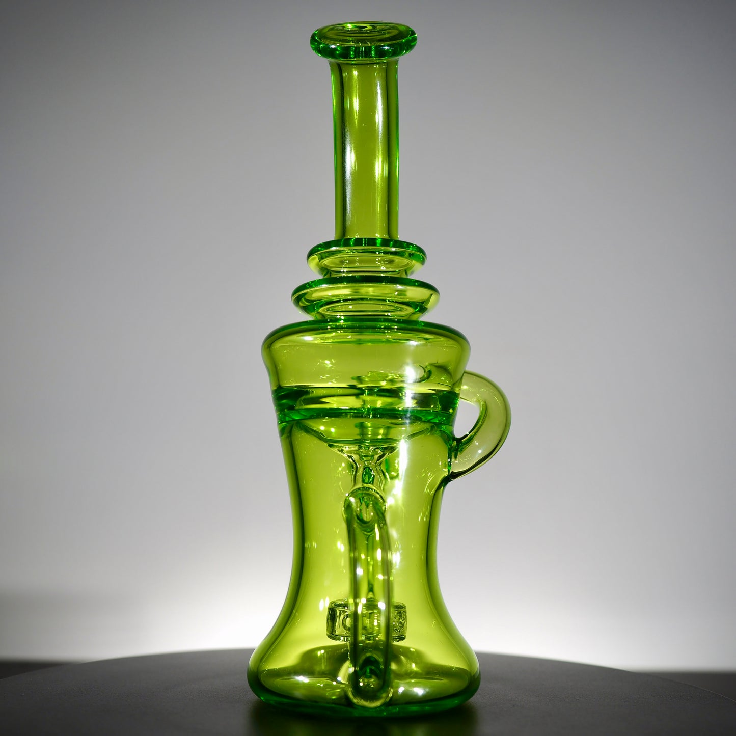 Green Klein with 4 Hole Perc