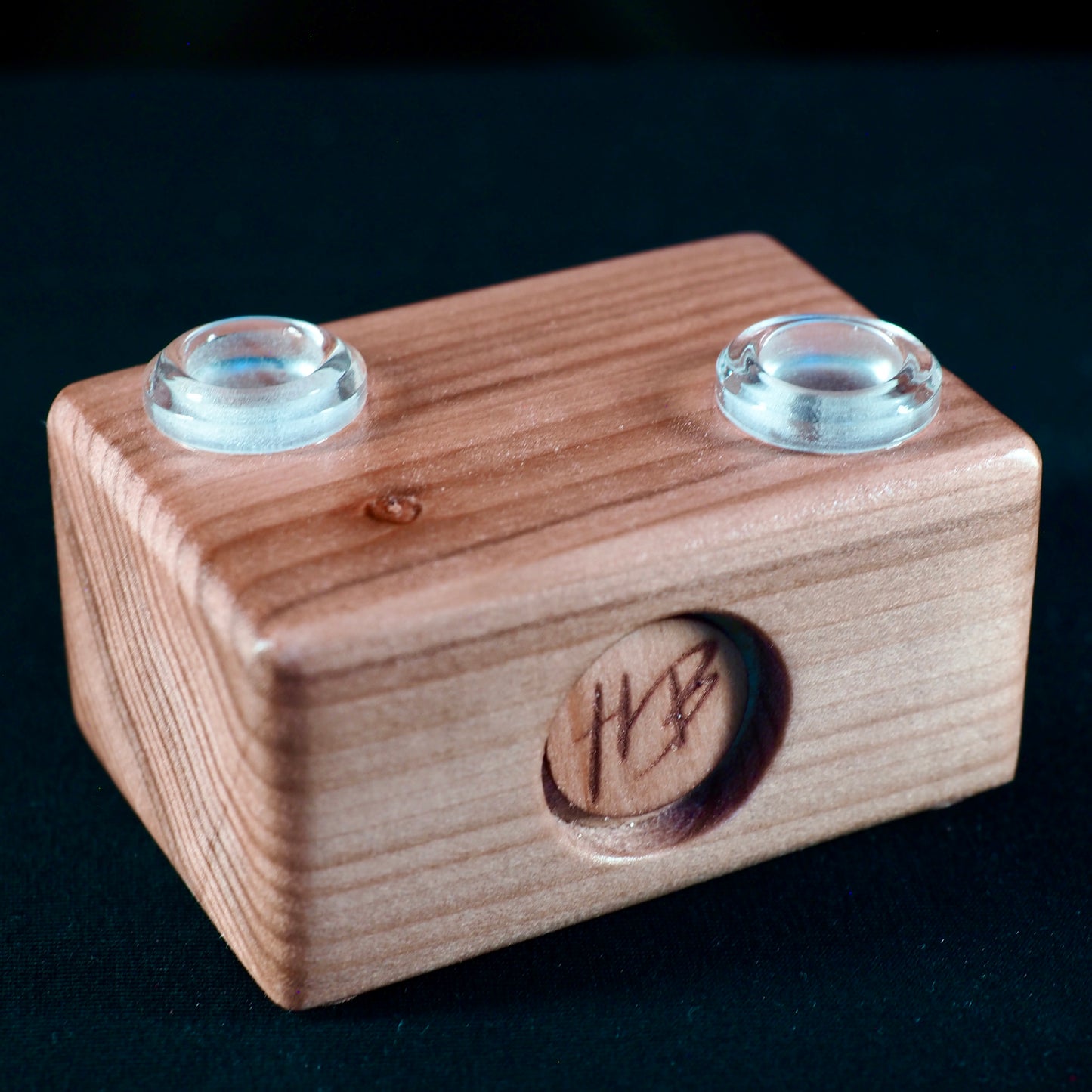 HeadyBlokCreations - 2 Joint Display - 14mm - Poplar
