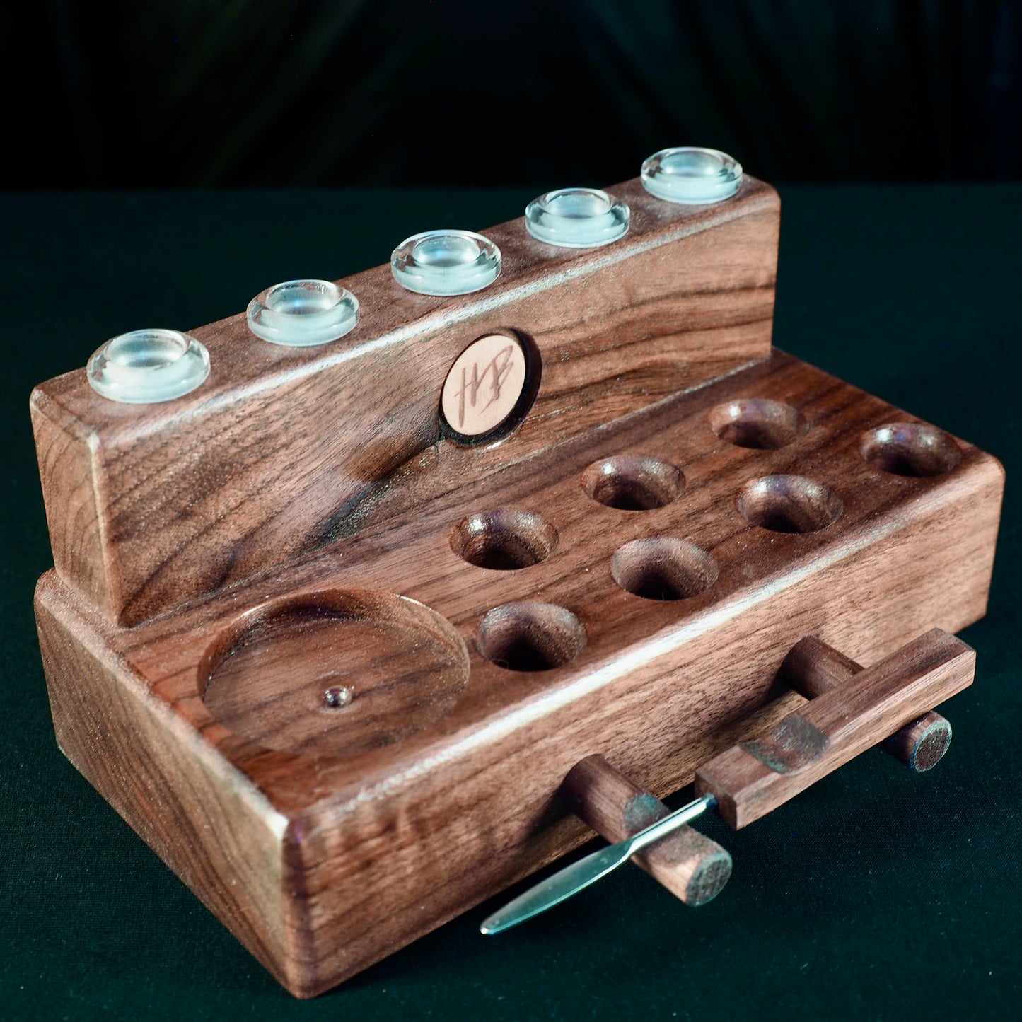 HeadyBlokCreations - Dab Station Walnut - 14mm