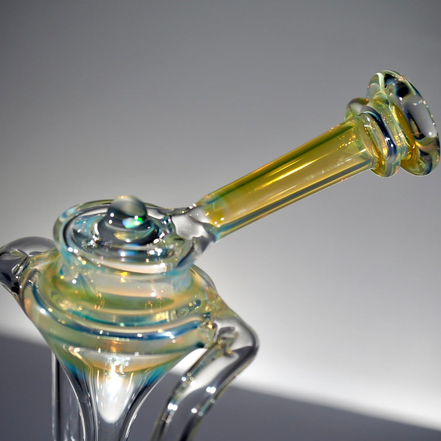 Updog Glass - Floating Recycler Silver Fumed