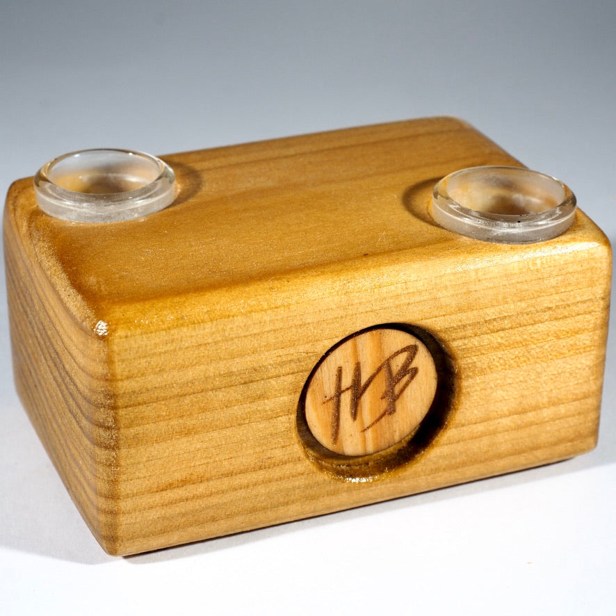 HeadyBlokCreations - 2 Joint Display - 18mm - Poplar