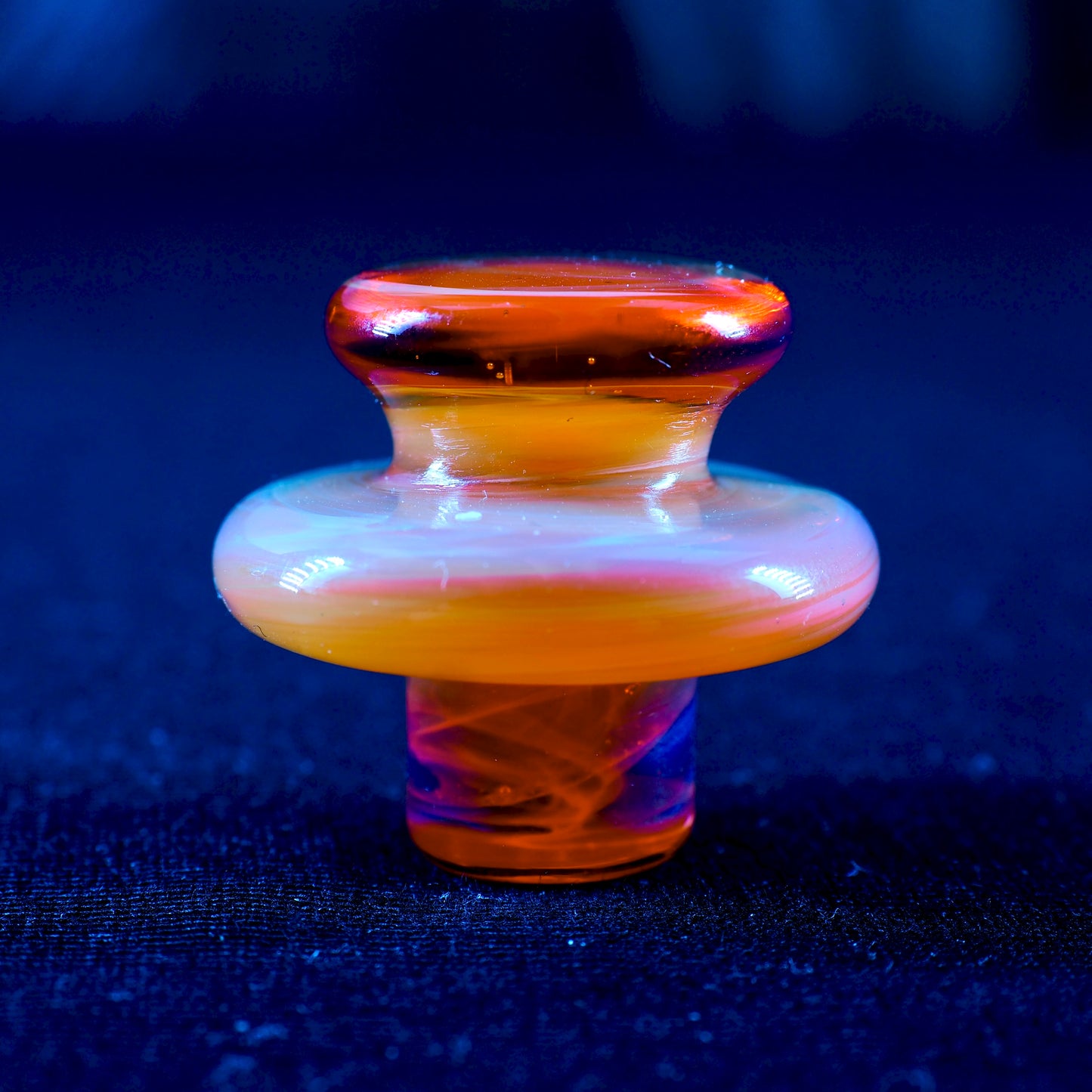 Melty Glass - Button Top Slurper Cap - Northstar Yellow