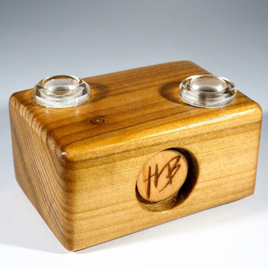 HeadyBlokCreations - 2 Joint Display - 14mm - Poplar