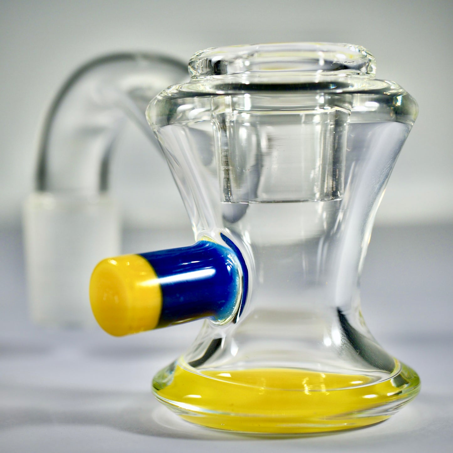 American Northstar Glass Dry Ash Catchers with Matching Horned Slide