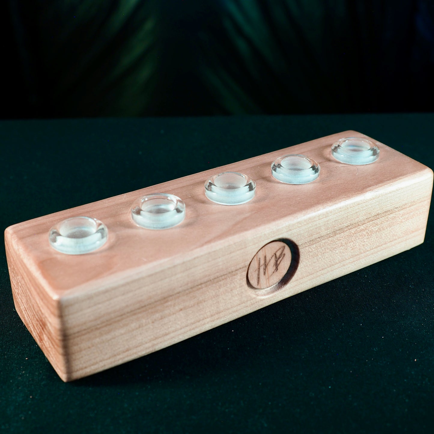 HeadyBlokCreations - 5 Joint Display - 14mm - Poplar