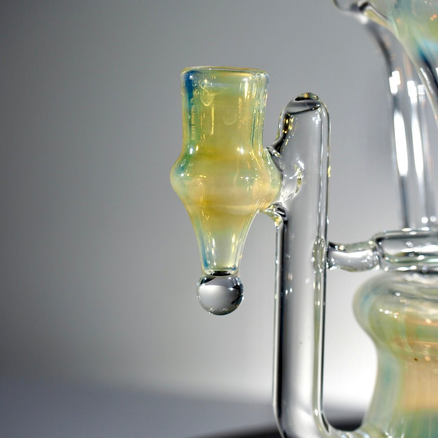 Updog Glass - Floating Recycler Silver Fumed
