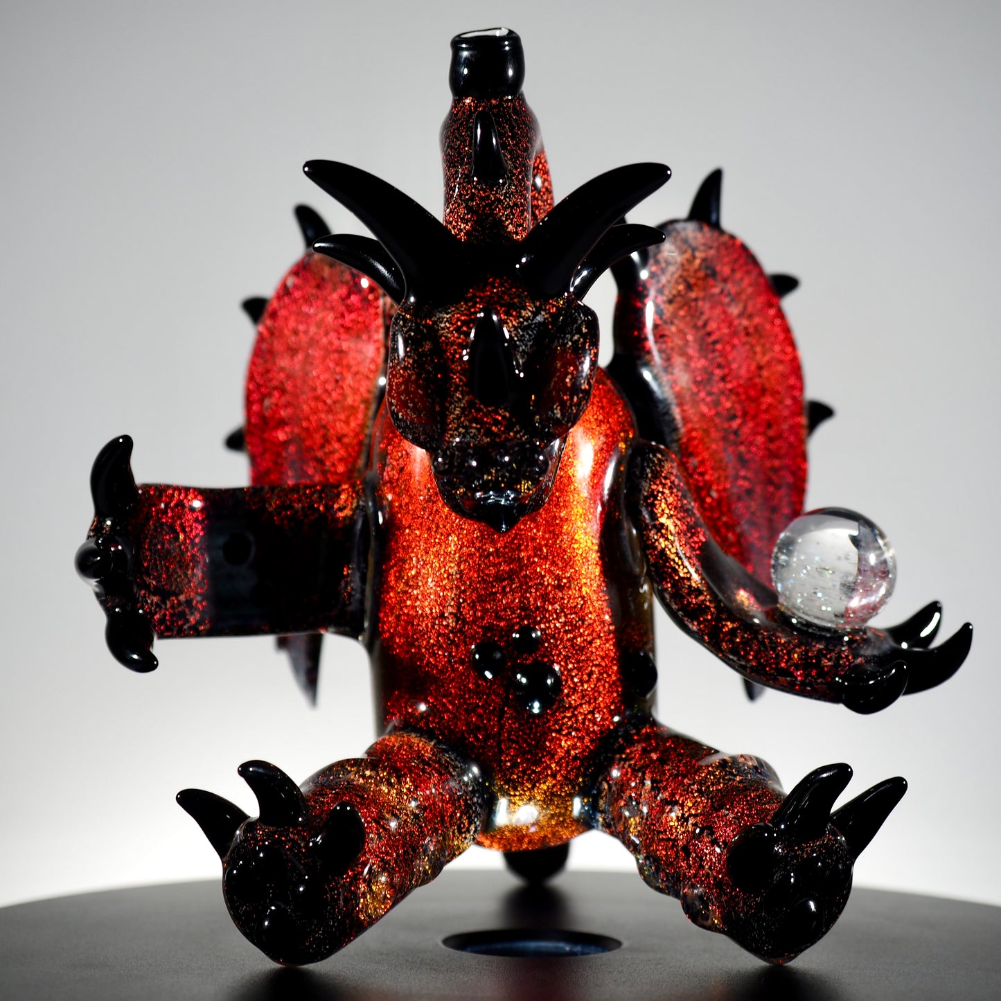 Kiebler - Puff Dragon - Sparkle Red