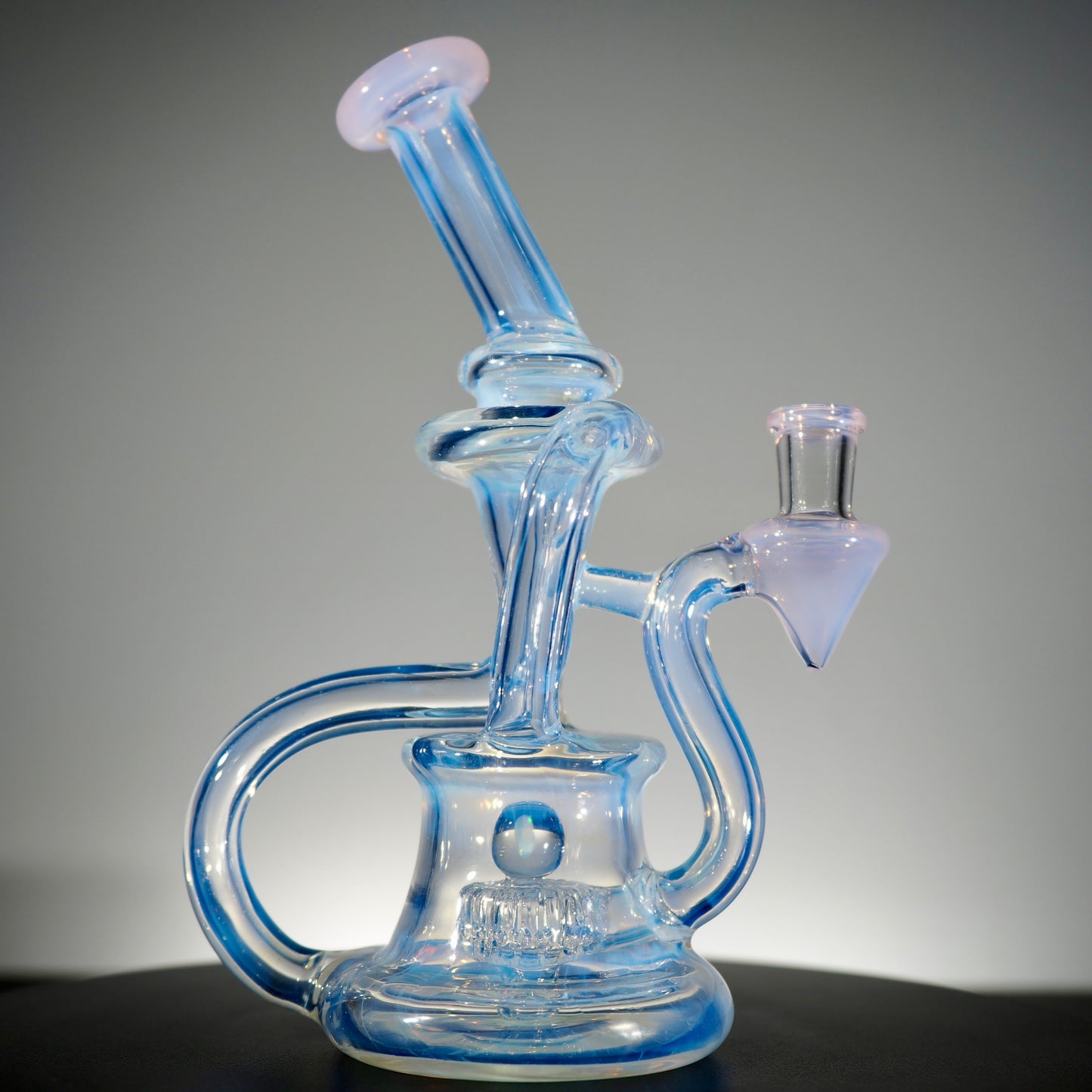 Floating Klein with Egg White Stone