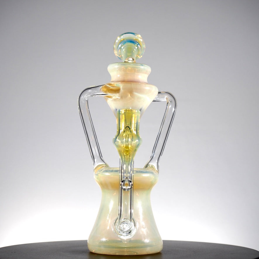 Updog Glass - Floating Recycler Silver Fumed