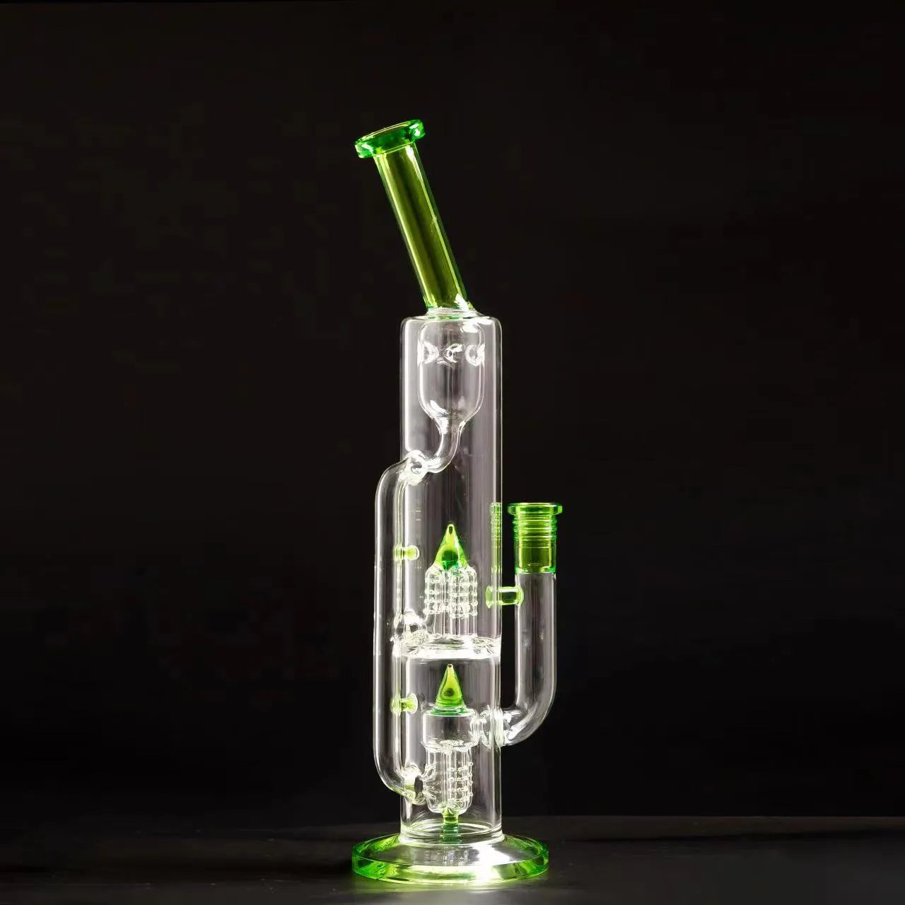 Dual Filter Inlined Rig with Drain