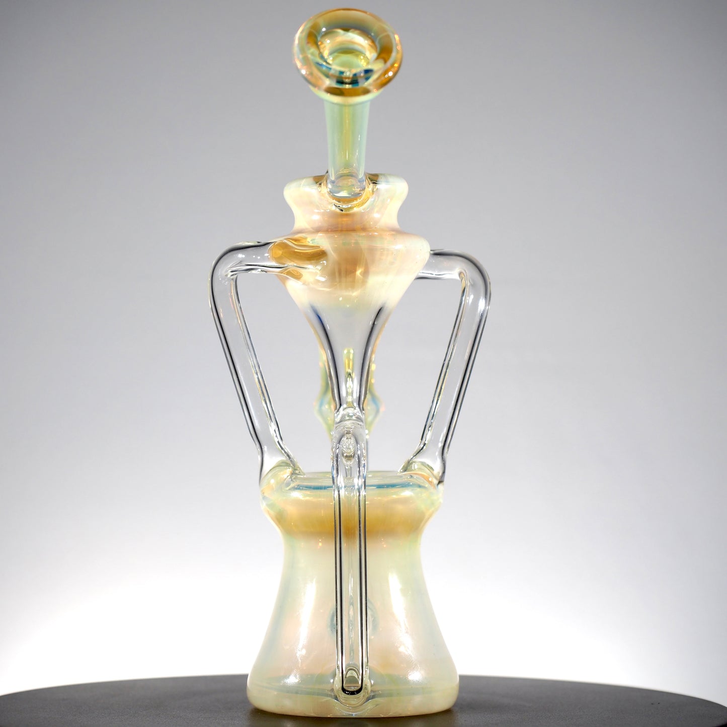 Updog Glass - Floating Recycler Silver Fumed