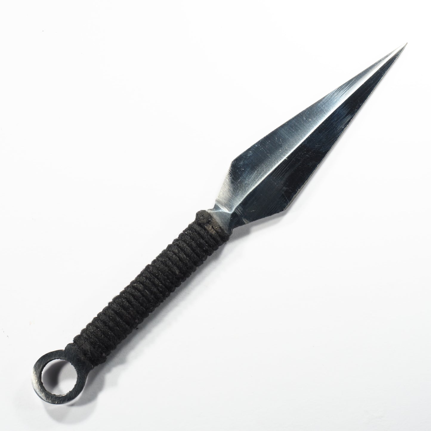 Dab Blade - Kunai - Steel - Black Cord Wrapped Handle