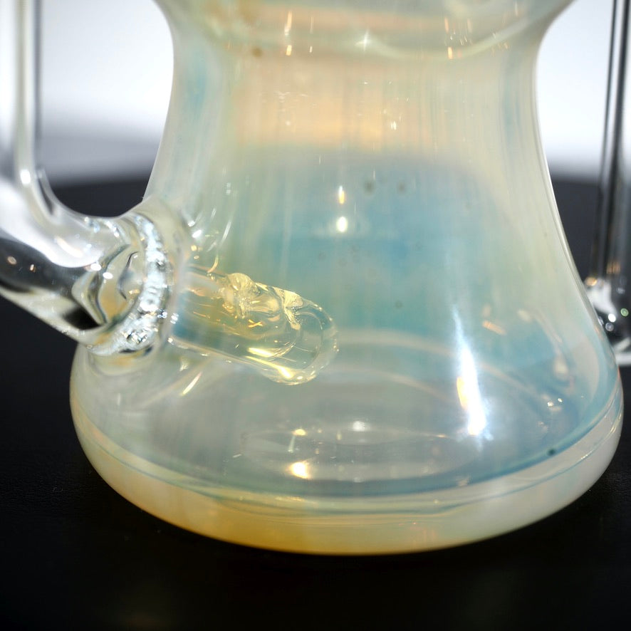 Updog Glass - Floating Recycler Silver Fumed