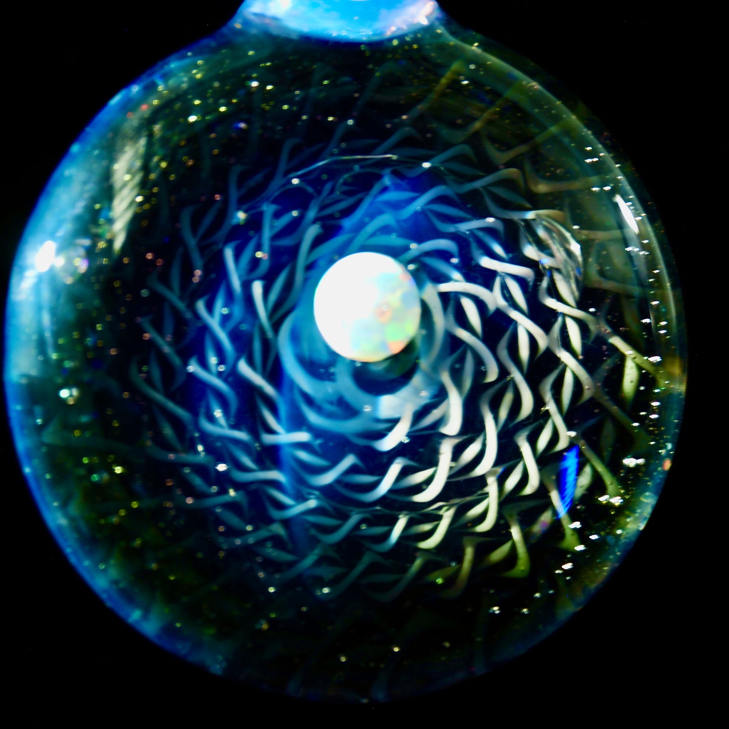 Incased Wig Wag Opal Pendant