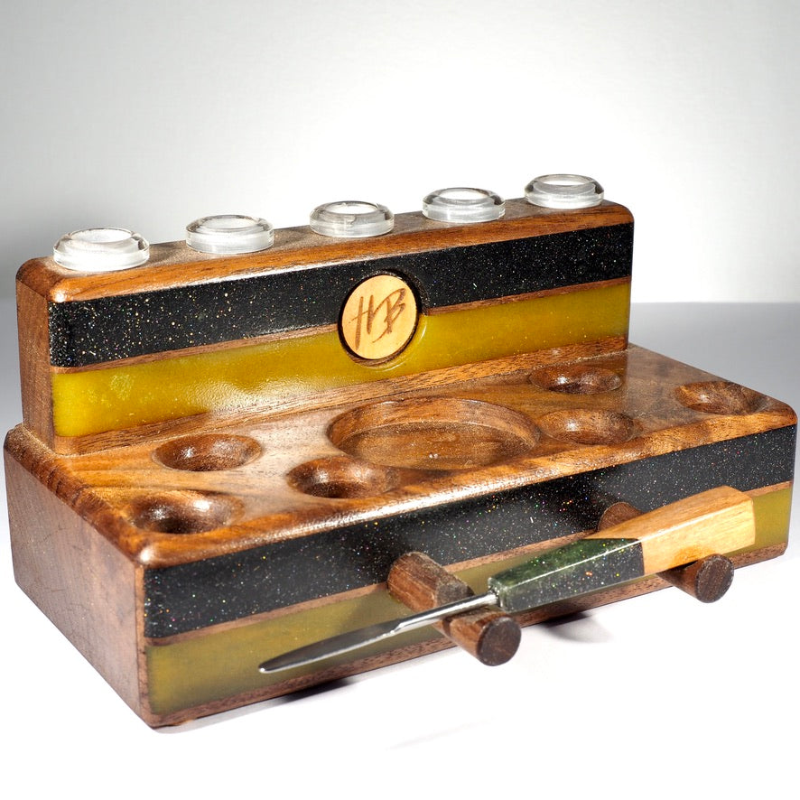 HeadyBlokCreations - Dab Station UV Reactive - 14mm