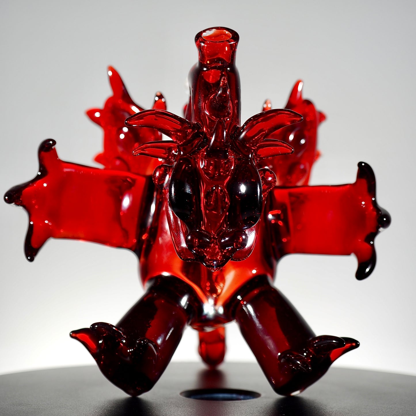 Kiebler - Puff Dragon - Ruby Red