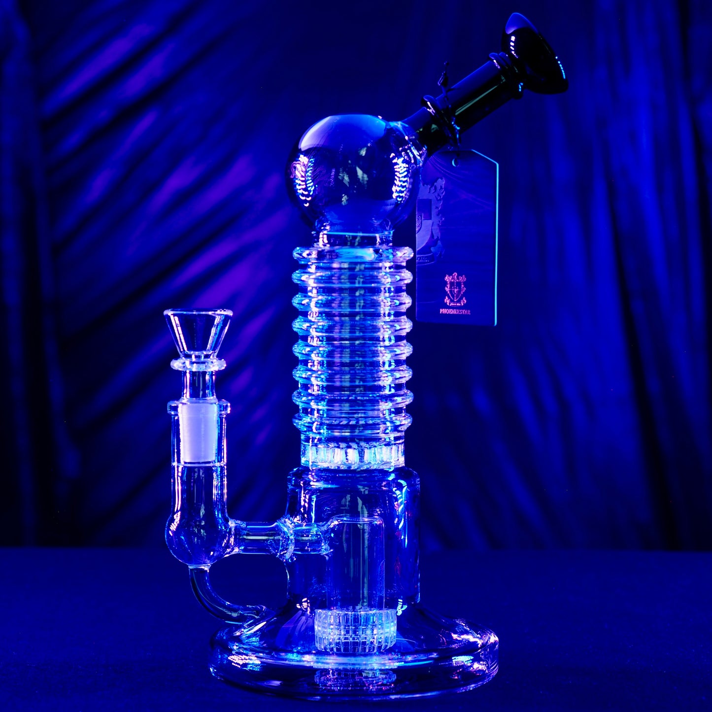 10.5" Bubbler with Showerhead and Honeycomb perc