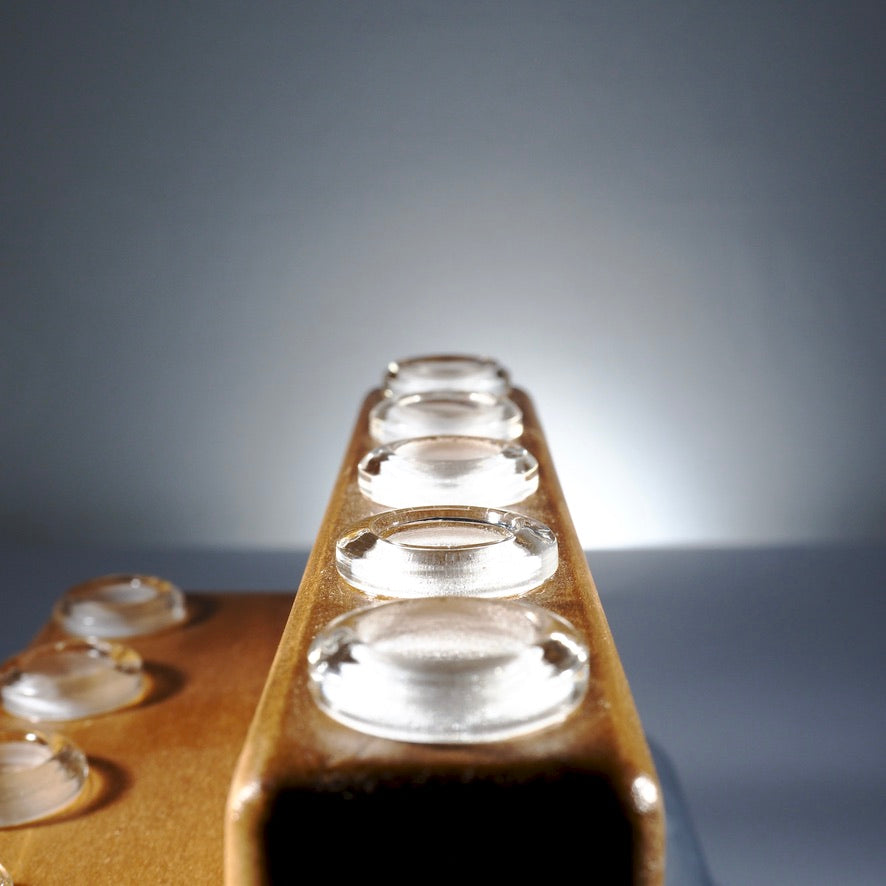 HeadyBlokCreations - 10 Joint Display - 14mm - Poplar