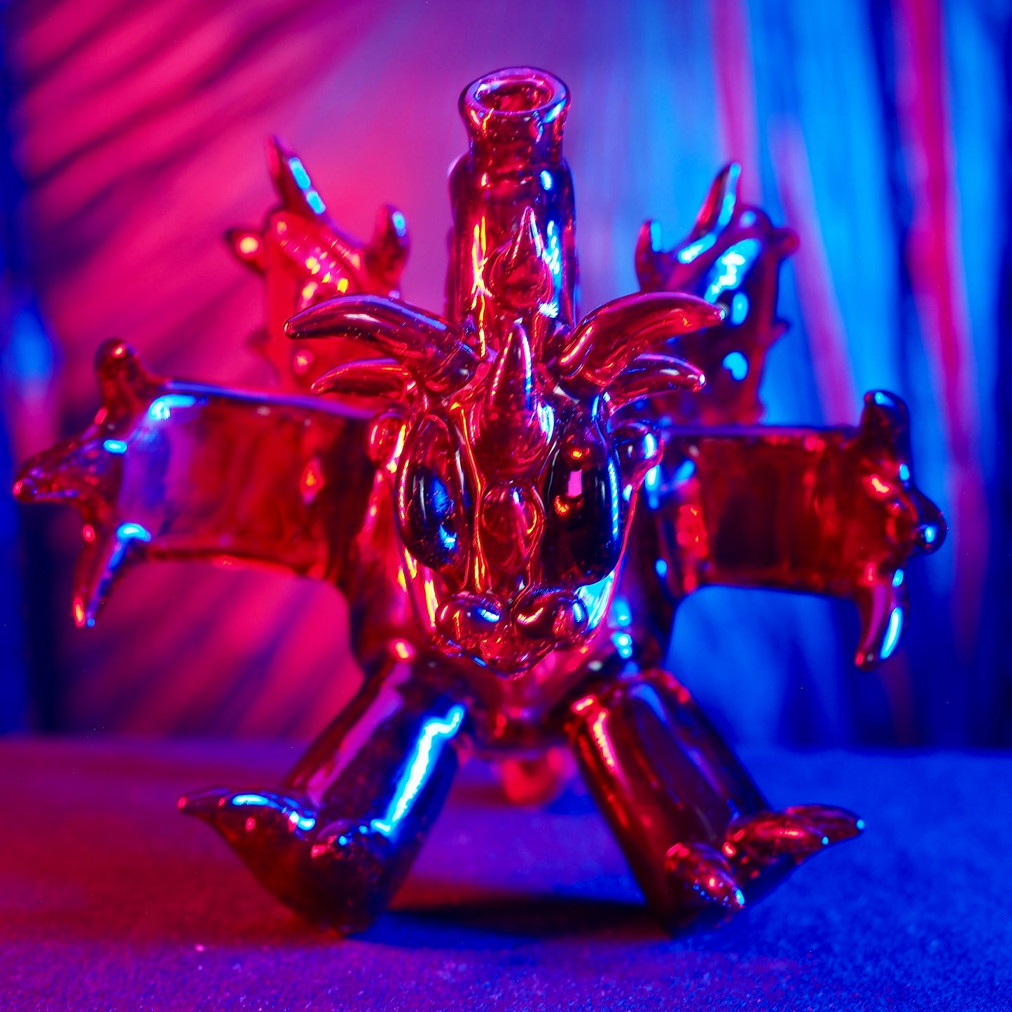 Kiebler - Puff Dragon - Ruby Red