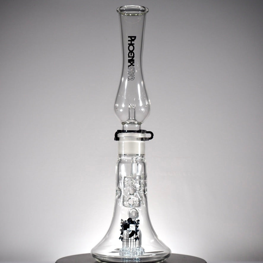 Honeycomb & Swiss Perc Bong with Helix Function