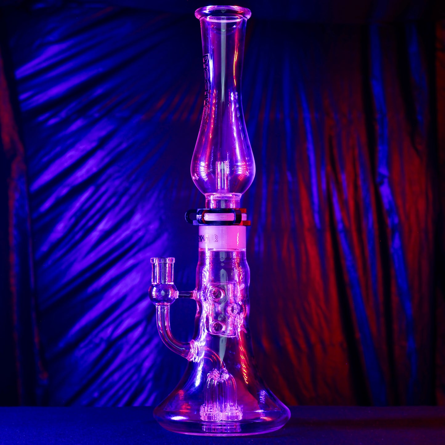 Honeycomb & Swiss Perc Bong with Helix Function