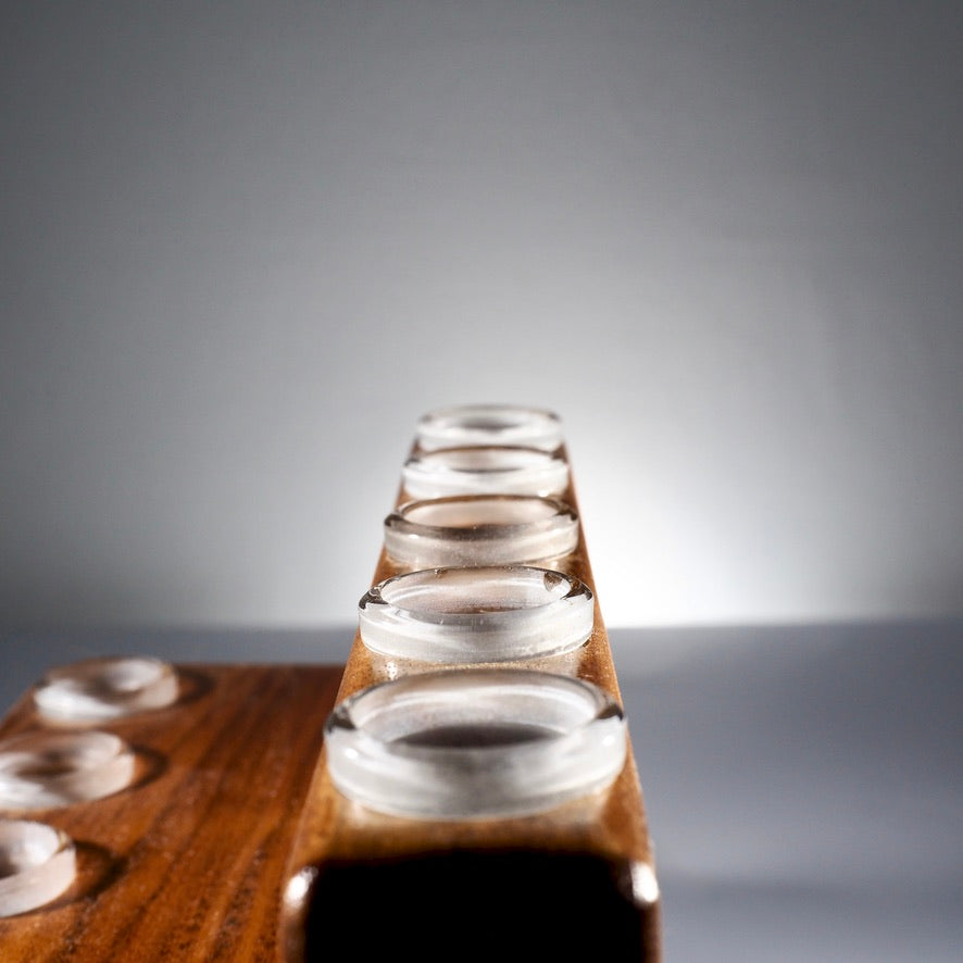 HeadyBlokCreations - 10 Joint Display - 18mm - Walnut