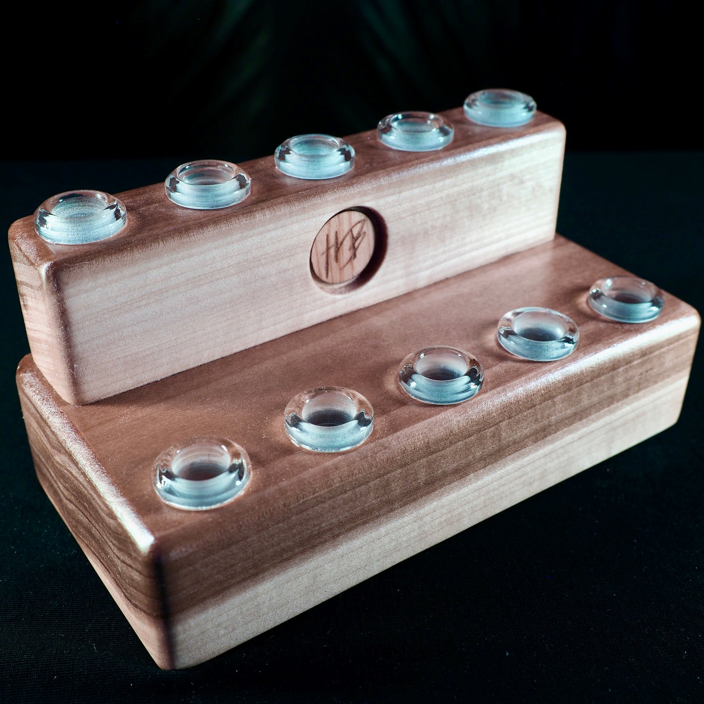 HeadyBlokCreations - 10 Joint Display - 14mm - Poplar