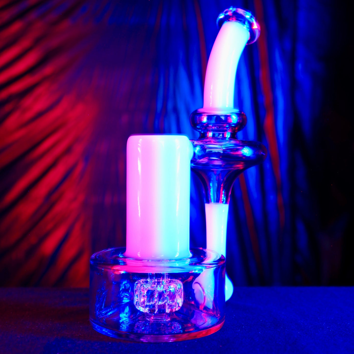 Purple on Clear with White RBR