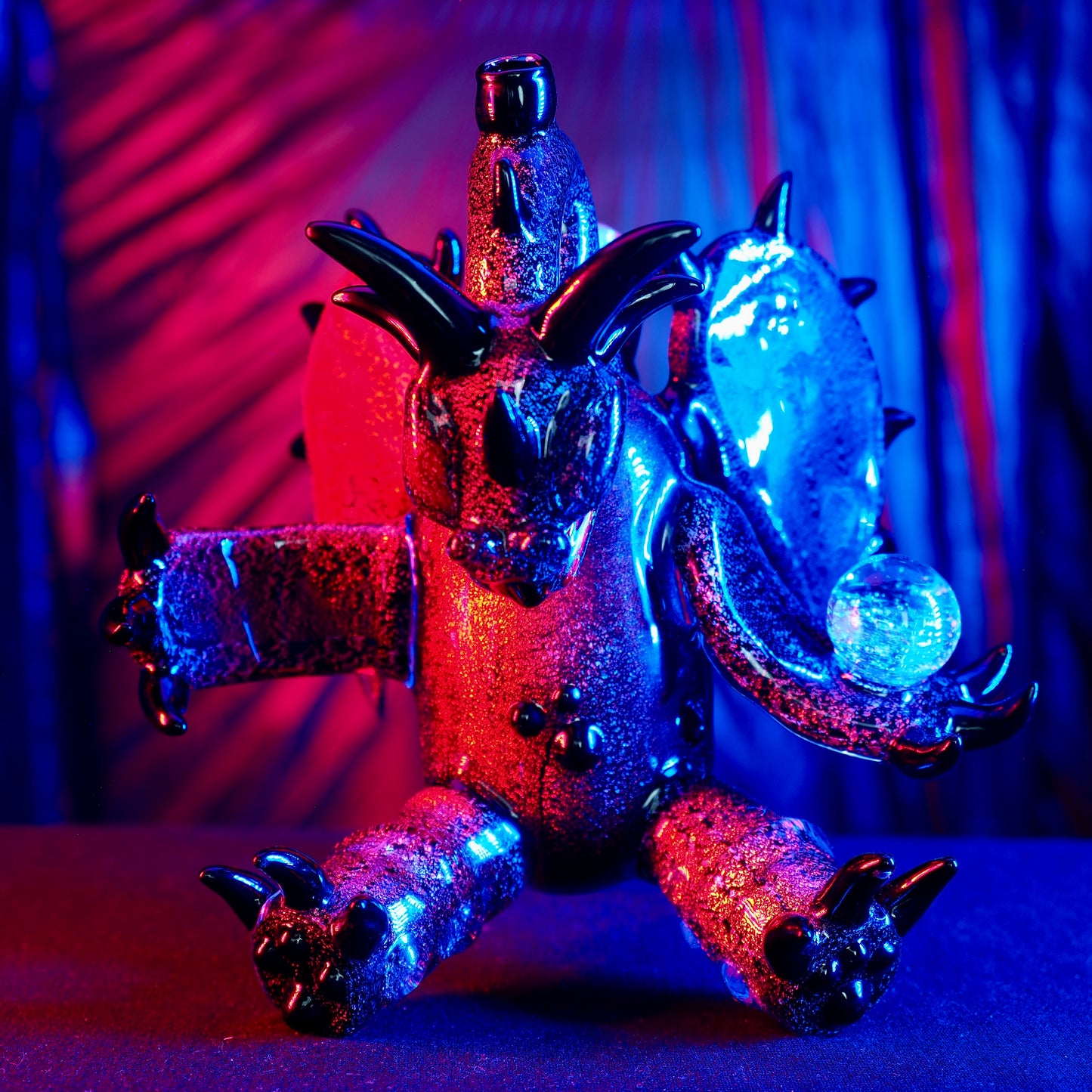 Kiebler - Puff Dragon - Sparkle Red