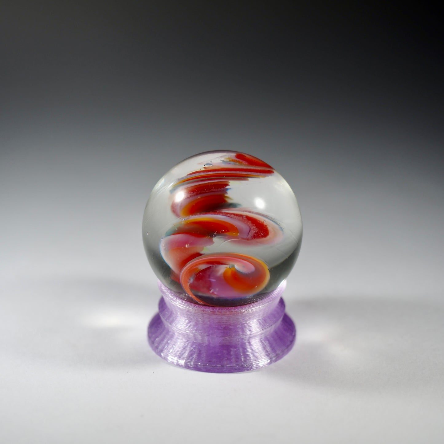 Rainbow Spiral Marble (UV)