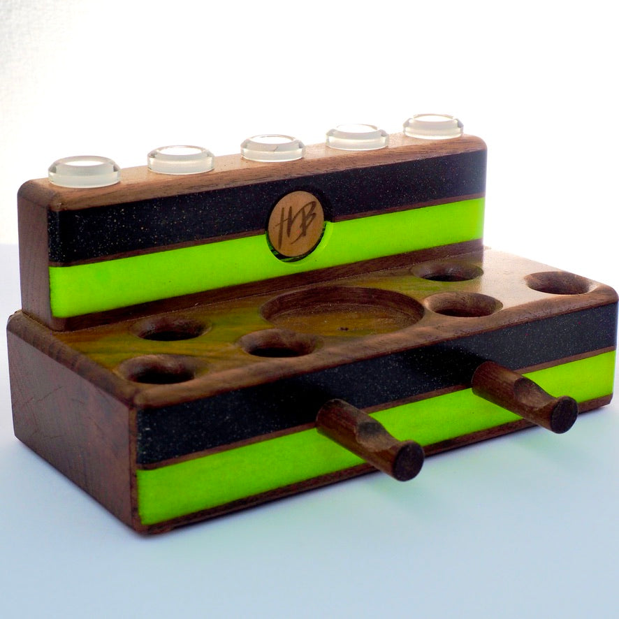 HeadyBlokCreations - Dab Station UV Reactive - 14mm