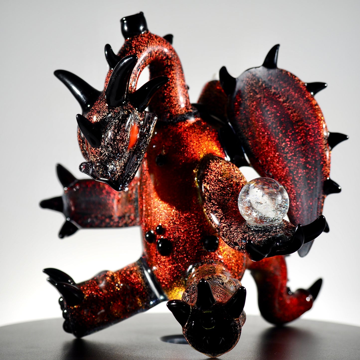 Kiebler - Puff Dragon - Sparkle Red