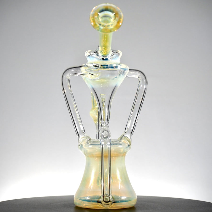 Updog Glass - Floating Recycler Silver Fumed