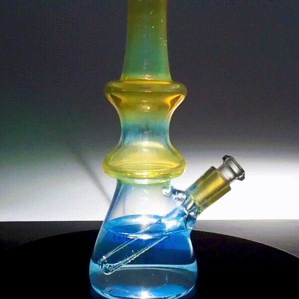 Updog Glass - Silver Fumed Beaker Rig