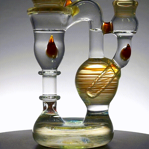 FUNKTION FACTORY - Yellow Fumed Funkler with Horns