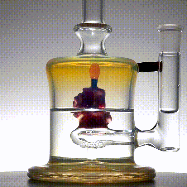 Updog Glass - Candle Monster Fumed Rig