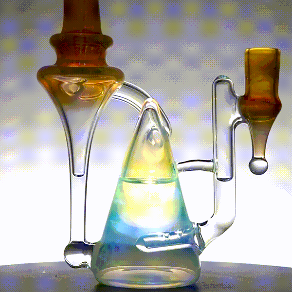 Updog Glass - Silver Fumed RBR