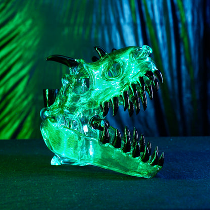 Slurm Snob Glass - Dino Rig Green/Black