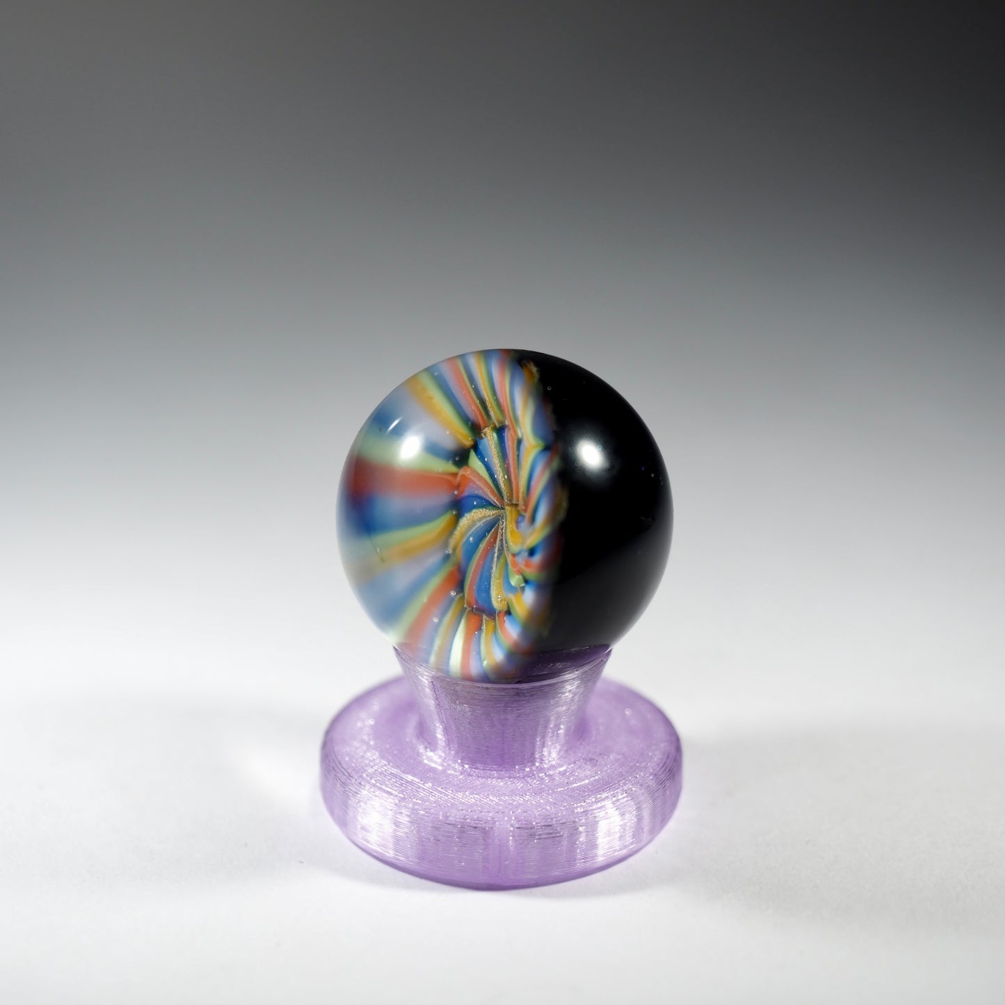 Blue Spiral Marble (UV)