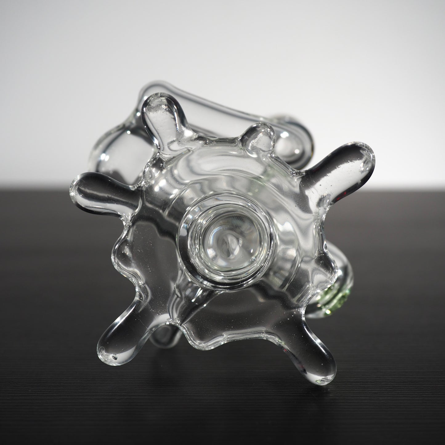 Aleycat Glass - Splatter Donut Recycler