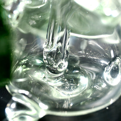 Slurm Snob Glass - Dino Rig Green/Black
