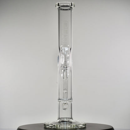 GRAV Honeycomb Tube Bong w/Clear Straight Base