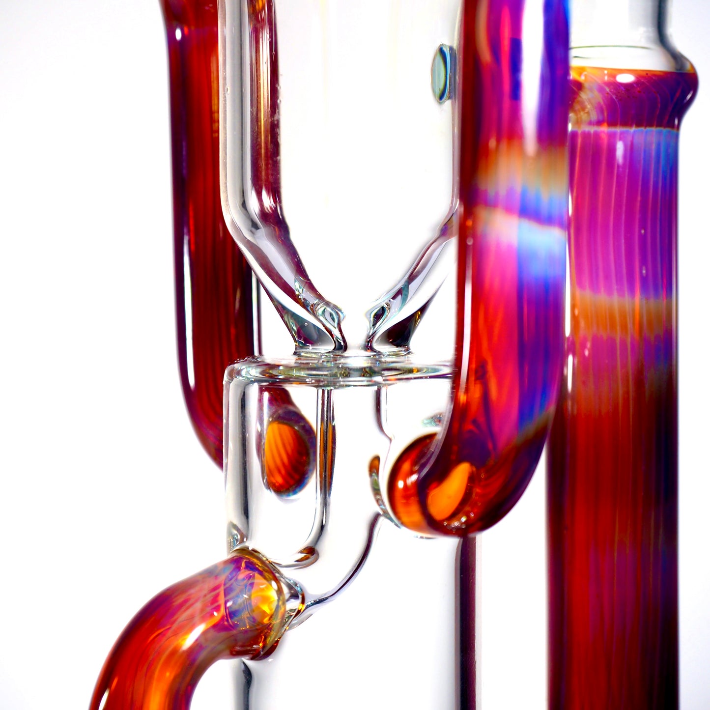 Double Uptake Inline Purple/Red Fumed