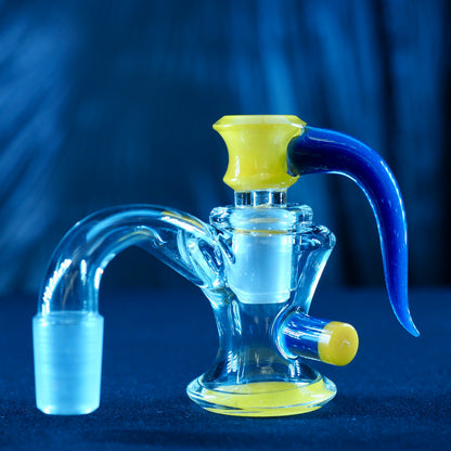 American Northstar Glass Dry Ash Catchers with Matching Horned Slide