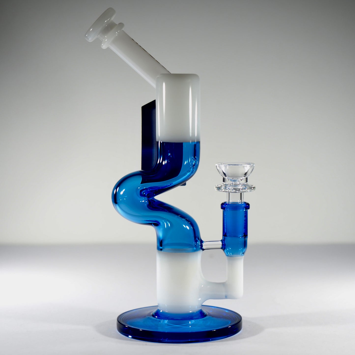 8.5" Zong Inline Rig - Blue White